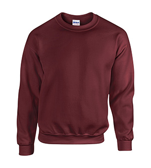 Monogrammed Adult Sweatshirt (Maroon) - Boston Bags & Tags