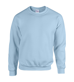 Monogrammed Adult Sweatshirt (Light Blue) - Boston Bags & Tags