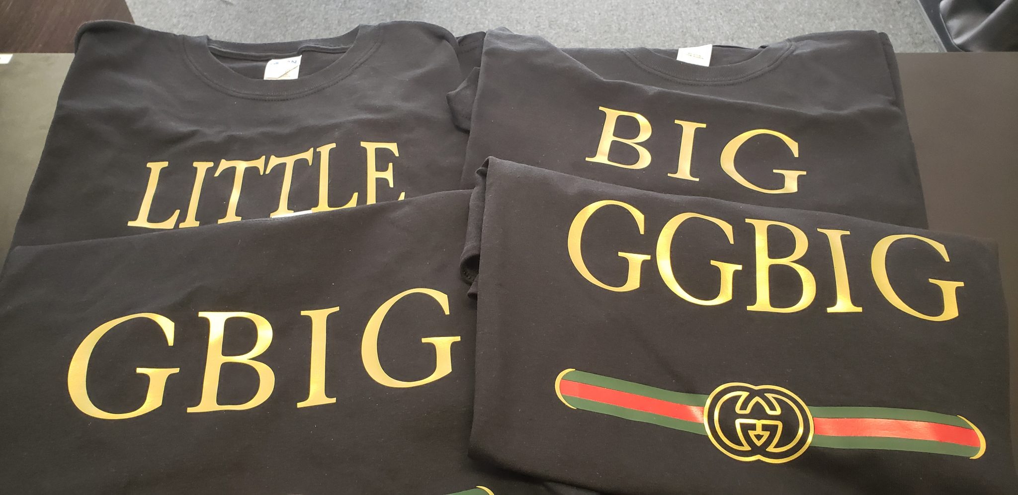 gucci big little shirts